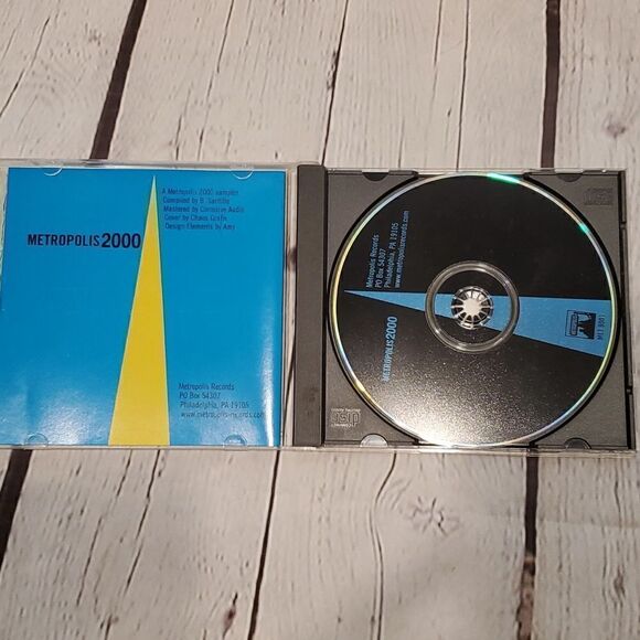 Metropolis records 2000 mix cd gothic industrial electro - Picture 4 of 5